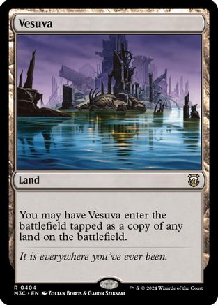 Vesuva (Ripple Foil) (M3C-404)  Foil - Modern Horizons 3 Commander