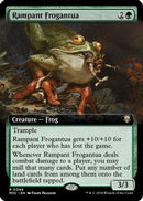 Rampant Frogantua (Extended Art) (Ripple Foil) (M3C-066)  Foil - Modern Horizons 3 Commander