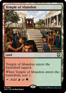 Temple of Abandon (Ripple Foil) (M3C-385)  Foil - Modern Horizons 3 Commander