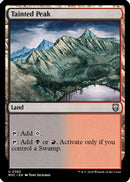 Tainted Peak (Ripple Foil) (M3C-382)  Foil - Modern Horizons 3 Commander