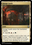 Savage Lands (Ripple Foil) (M3C-371)  Foil - Modern Horizons 3 Commander