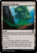 Myriad Landscape (Ripple Foil) (M3C-358)  Foil - Modern Horizons 3 Commander