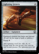 Lightning Greaves (Ripple Foil) (M3C-298)  Foil - Modern Horizons 3 Commander