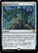 Maskwood Nexus (Ripple Foil) (M3C-299)  Foil - Modern Horizons 3 Commander