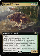 Infested Thrinax (Extended Art) (Ripple Foil) (M3C-074)  Foil - Modern Horizons 3 Commander