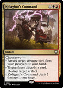 Kolaghan's Command (Ripple Foil) (M3C-268)  Foil - Modern Horizons 3 Commander