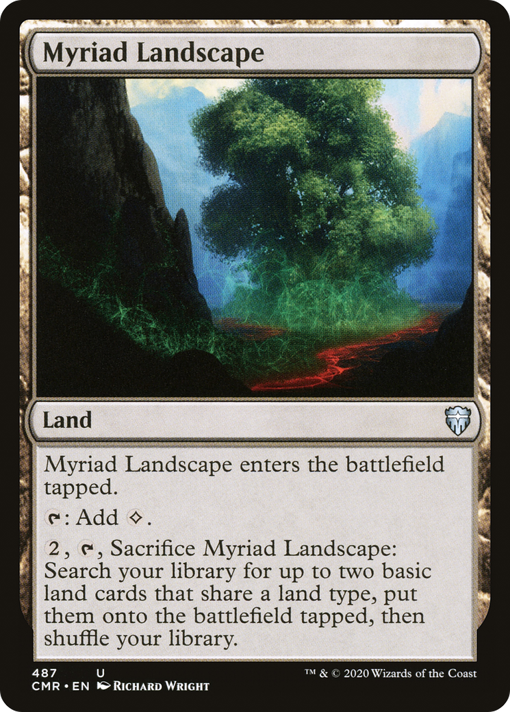 Myriad Landscape (CMR-487)  - Commander Legends