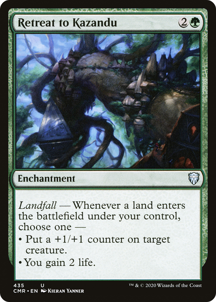 Retreat to Kazandu (CMR-435)  - Commander Legends