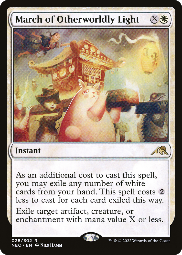 March of Otherworldly Light (NEO-028)  - Kamigawa: Neon Dynasty