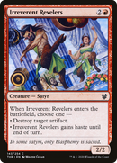 Irreverent Revelers (THB-143)  Foil - Theros Beyond Death