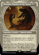 Boromir, Warden of the Tower (Showcase) (Surge Foil) (LTR-794)  Foil - The Lord of the Rings: Tales of Middle-earth: (Showcase) (Borderless)