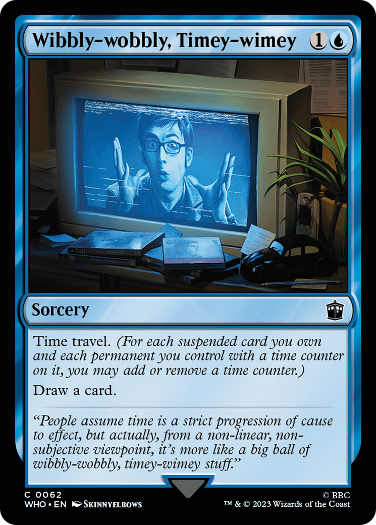 Wibbly-wobbly, Timey-wimey (WHO-062)  Foil - Doctor Who