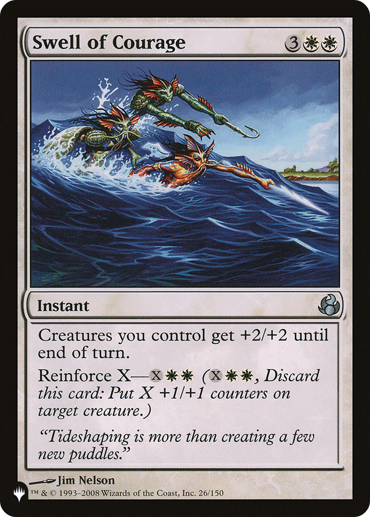 Swell of Courage (LIST-MOR-26)  - The List