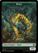 Beast (0015) // Insect (0025) Double-Sided Token (M3C-15 // 25)  - Modern Horizons 3 Commander