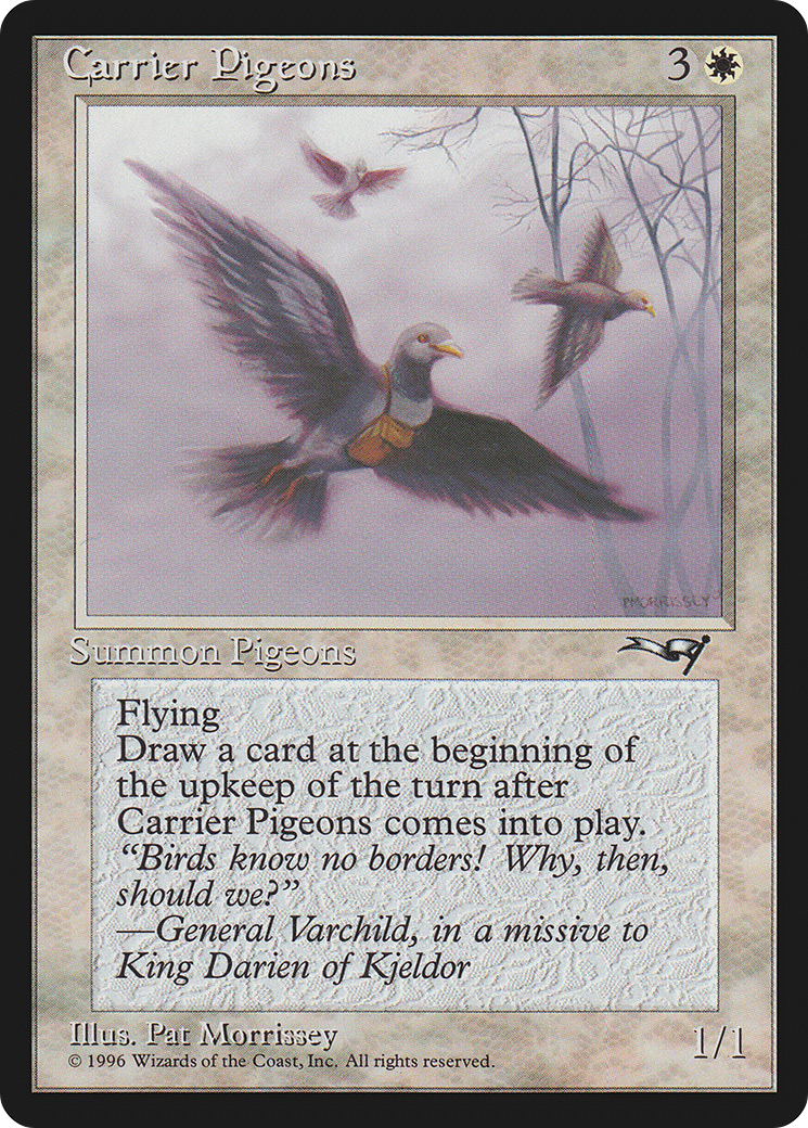 Carrier Pigeons (ALL-126)  - Alliances