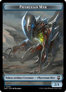 Phyrexian Myr // Servo Double-Sided Token (M3C-7 // 33)  - Modern Horizons 3 Commander