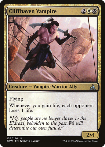 Cliffhaven Vampire (OGW-153)  Foil - Oath of the Gatewatch