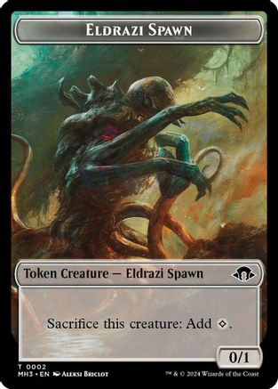 Eldrazi Spawn // Gremlin Double-Sided Token (MH3-2 // 23)  Foil - Modern Horizons 3