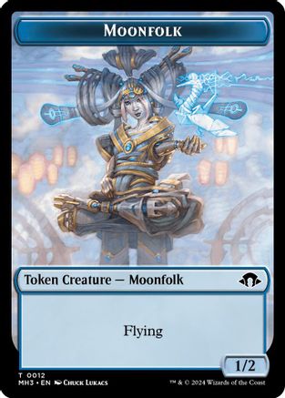 Moonfolk Token (MH3-012)  - Modern Horizons 3