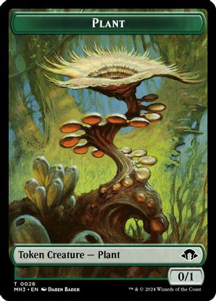Plant Token (MH3-026)  - Modern Horizons 3