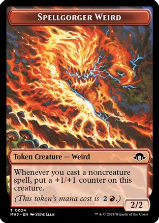 Spellgorger Weird Token (MH3-024)  - Modern Horizons 3