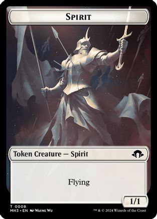 Spirit Token (0008) (MH3-008)  - Modern Horizons 3