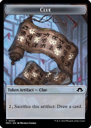 Clue Token (MH3-030)  - Modern Horizons 3