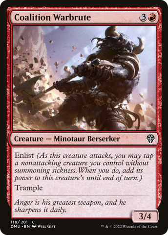 Coalition Warbrute (DMU-118)  - Dominaria United