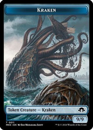 Kraken Token (MH3-011)  - Modern Horizons 3
