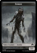 Zombie (Ripple Foil) // Insect (0027) Double-Sided Token (MH3-39 // 27)  Foil - Modern Horizons 3