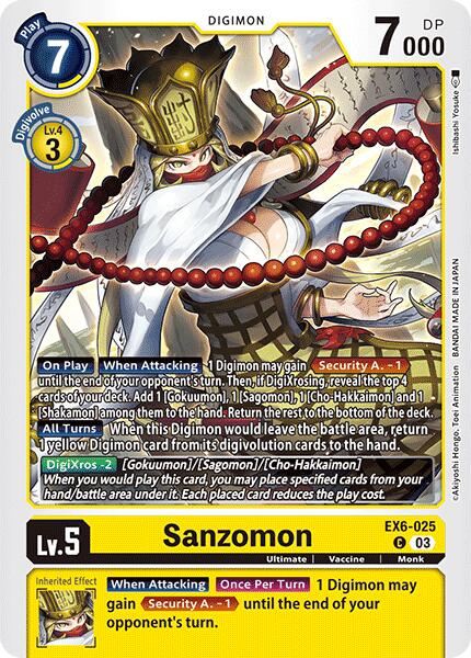 Sanzomon [EX6-025] [Infernal Ascension]