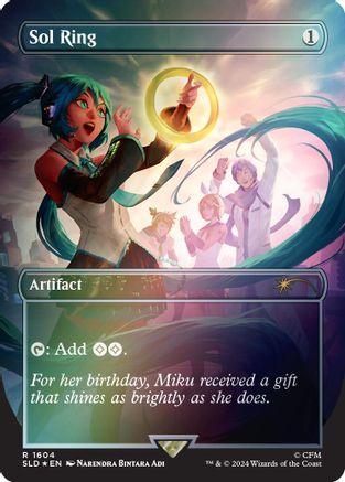 Sol Ring (1604) (Rainbow Foil) (SLD-1604)  Foil - Secret Lair Drop Series