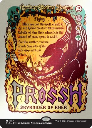 Prossh, Skyraider of Kher (Rainbow Foil) (SLD-1717)  Foil - Secret Lair Drop Series