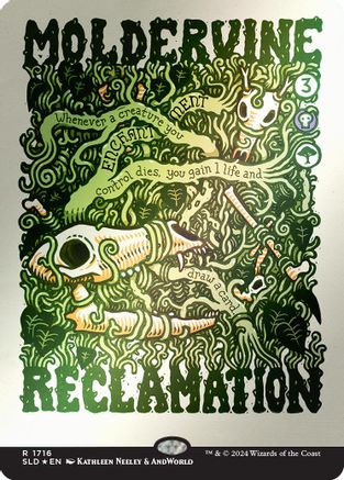 Moldervine Reclamation (Rainbow Foil) (SLD-1716)  Foil - Secret Lair Drop Series