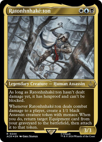 Ratonhnhake:ton (Foil Etched) [Assassin's Creed]