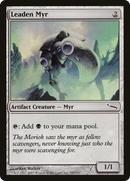 Leaden Myr (MRD-191)  - Mirrodin