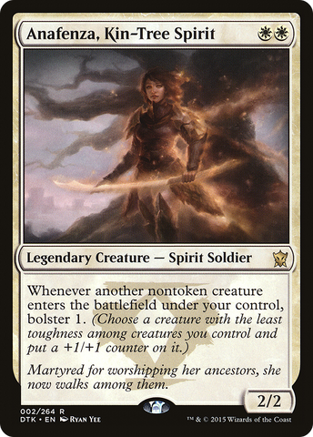 Anafenza, Kin-Tree Spirit (DTK-002)  - Dragons of Tarkir