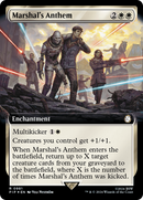 Marshal's Anthem (Extended Art) (Surge Foil) (PIP-981) - Fallout: (Extended Art) Foil