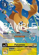 Patamon - P-122 (Digimon Adventure 02: The Beginning Set) (P-122) - Digimon Promotion Cards Foil