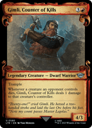 Gimli, Counter of Kills (Showcase Scrolls) (LTR-580)  - The Lord of the Rings: Tales of Middle-earth: (Showcase)