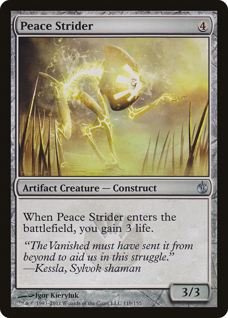 Peace Strider (MBS-119)  - Mirrodin Besieged