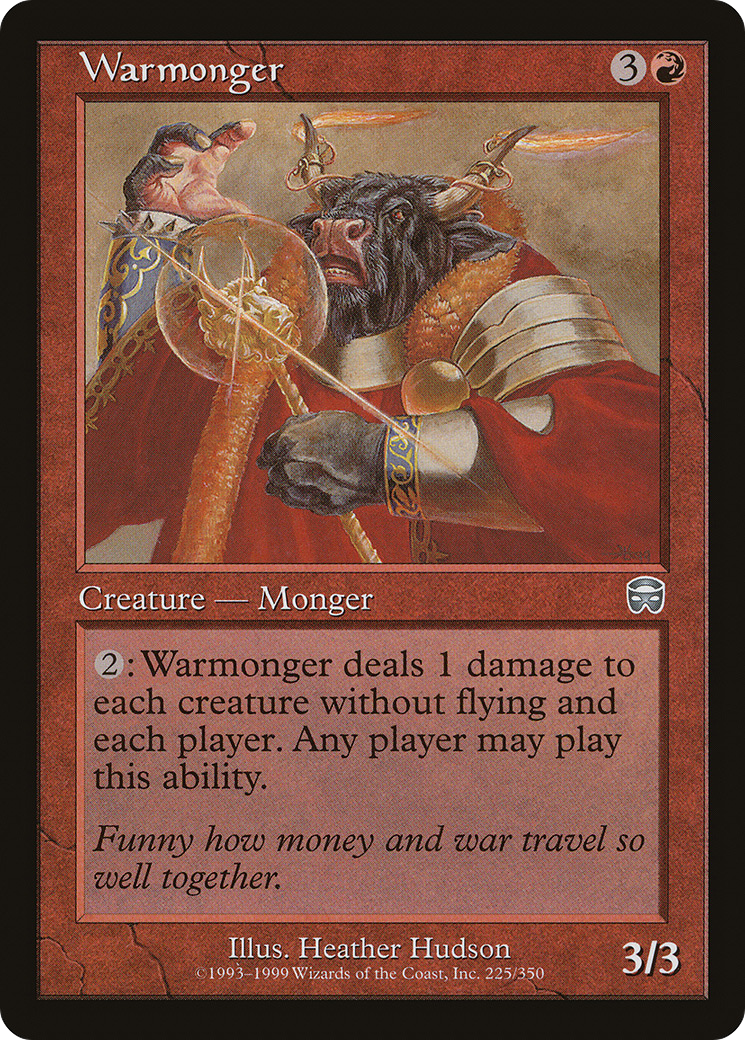 Warmonger (MMQ-225)  - Mercadian Masques