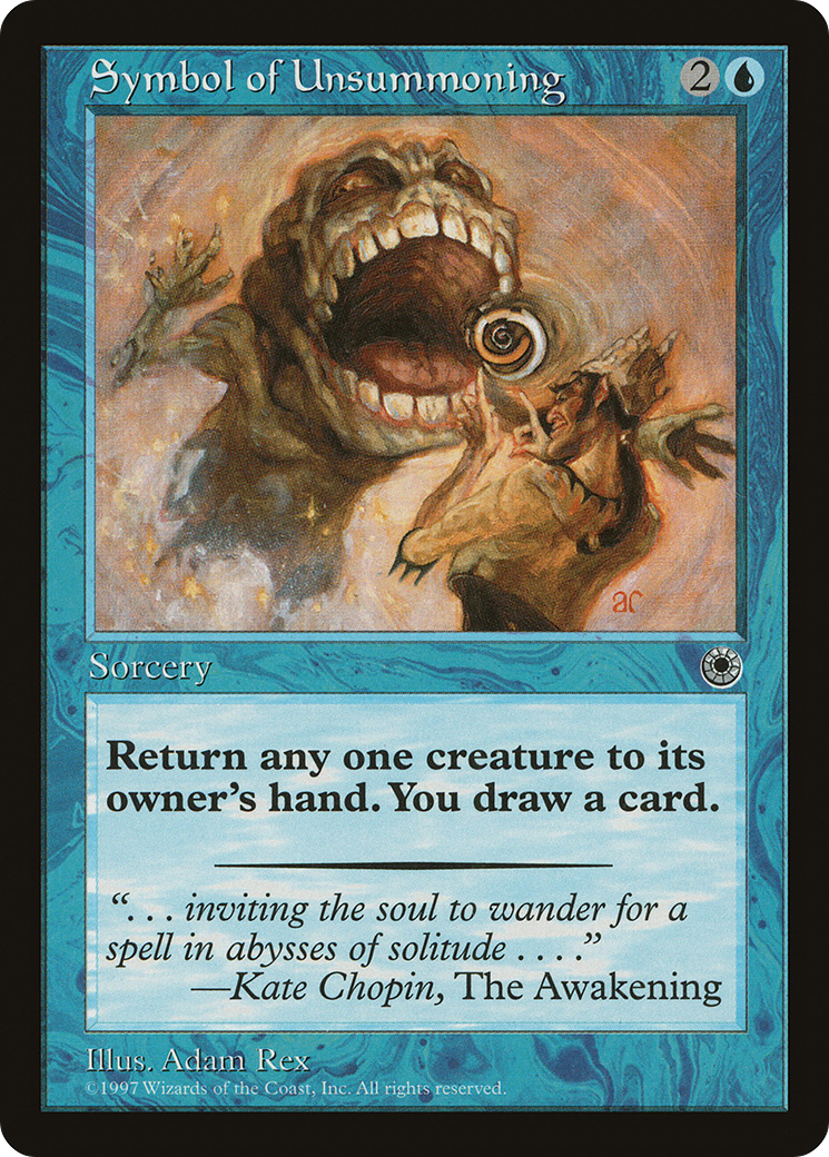 Symbol of Unsummoning (POR-)  - Portal