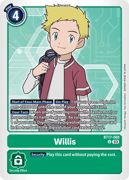 Willis [BT17-088] [Secret Crisis]