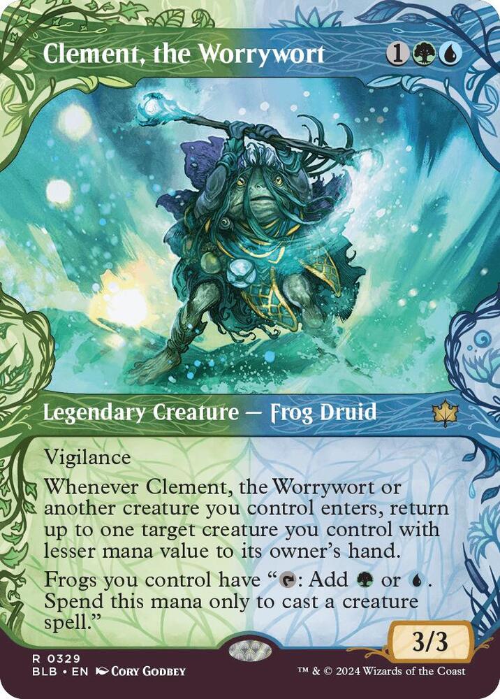Clement, the Worrywort (Showcase) [Bloomburrow]