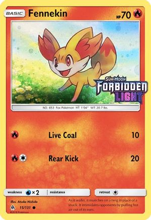 Fennekin (Toys R' Us Promo) 015/131 - Holofoil SM Promos