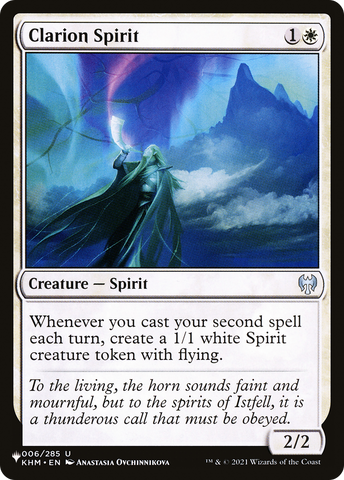 Clarion Spirit (LIST-KHM-6)  - The List