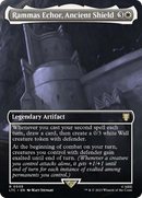 Rammas Echor, Ancient Shield (Borderless) (LTC-505)  Foil - Tales of Middle-earth Commander