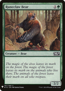 Runeclaw Bear (LIST-M15-197)  - The List