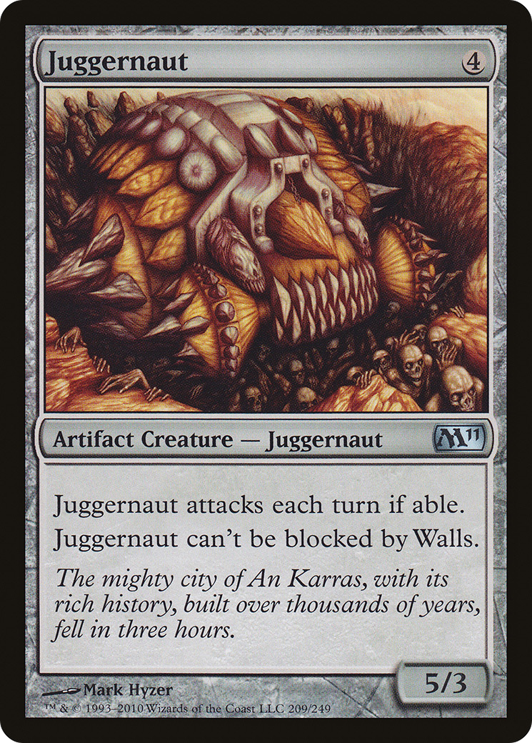 Juggernaut (M11-209) - Magic 2011 Foil